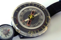 US Divers Aqua Lung Capillary Gauge With Compass 80m ca1960.jpg